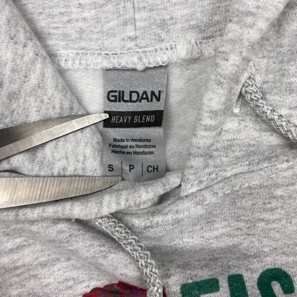 Ruth Bader Ginsburg RBG Hoodie Adult Small Gray Hooded Sweatshirt - Picture 5 of 9